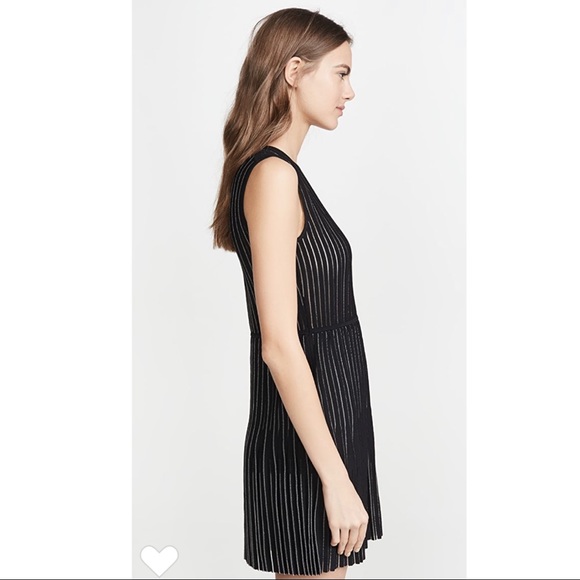 NWT Dion Lee Knit Lustrate Godet Pleat Mini Dress - Picture 5 of 10